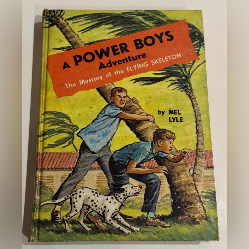 VINTAGE 1964 Power Boys Adventure: The Mystery of the FLYING Skeleton Mel Lyle